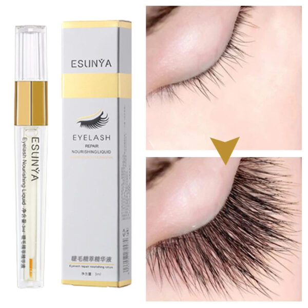 Herbal Eyelashes Growth Treatment Liquid Serum Enhancer Eye Lashes Longer Thicker Better Than Eyebrows Extension Powerful Makeup - Image 5