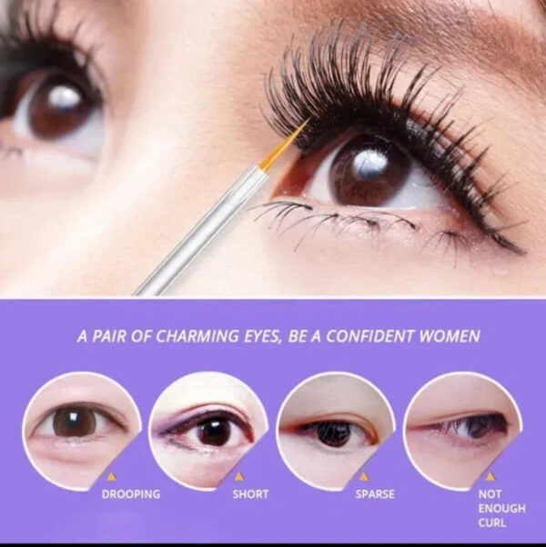 Rapid Growth Serum for Thicker, Fuller Eyelashes - Image 4