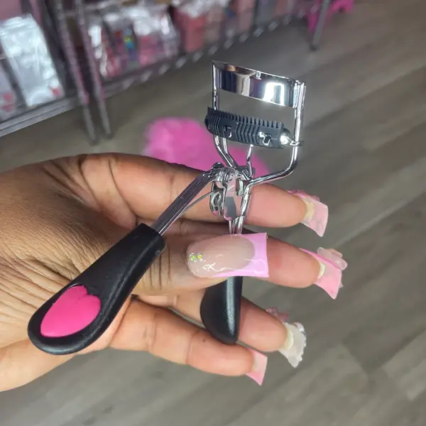 Cute Heart Eyelash Curler, Lash Curler, Eyelash Curler, Pink Lash Curler, Black Lash Curler, Heart Lash Curler, Lash Curler with Comb