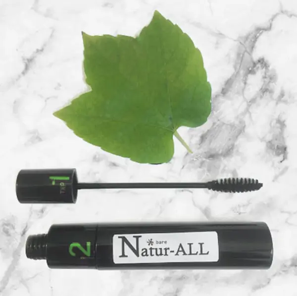 Black Velvet Mascara | Vegan, Organic, Volumizing, Lengthening | Non-Toxic, Gluten-Free Mineral | Sensitive Eyes | Double Brush Mascara - Image 3