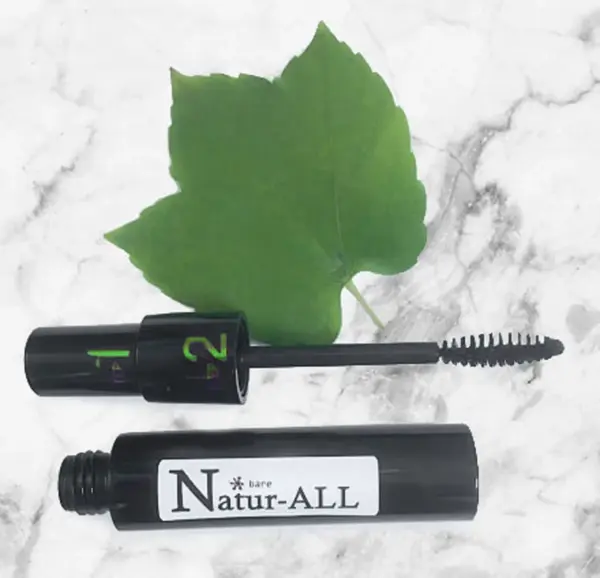 Black Velvet Mascara | Vegan, Organic, Volumizing, Lengthening | Non-Toxic, Gluten-Free Mineral | Sensitive Eyes | Double Brush Mascara - Image 2